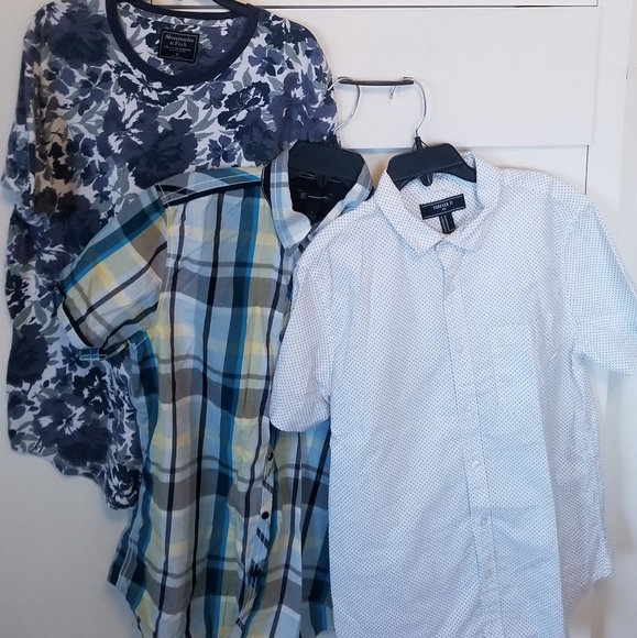 Forever 21 Other - 5 pc Forever 21 men, Abercrombie, INC, shirts lrg